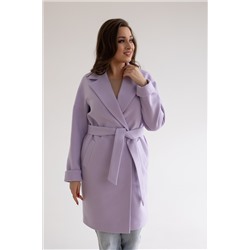 Пальто женское демисезонное 20990 (сирень)