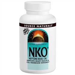 Source Naturals, NKO, Neptune Krill Oil, 500 мг, 120 капсул