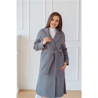 Пальто женское демисезонное 21820  (серый)