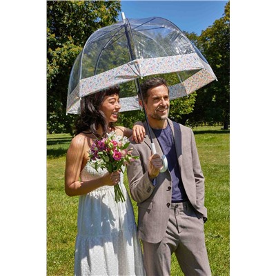 L042-4253 WeddingFloralBorder (Цветочная кайма ) Зонт женский трость Fulton