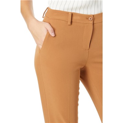 DKNY Essex Straight Leg Pants with Button Detail