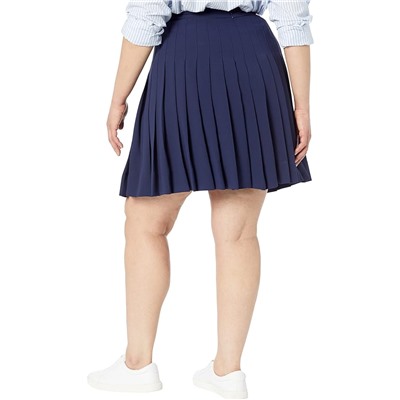 LAUREN Ralph Lauren Plus Size Pleated Georgette Skirt