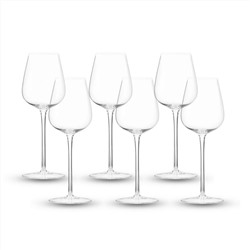 2107 GIPFEL Набор бокалов для белого вина PURE 6шт., объем 550мл. Материал: хрустальное стекло