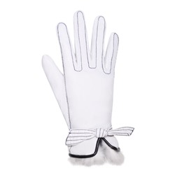 27.8-6 белые перчатки женские Fancy's bag